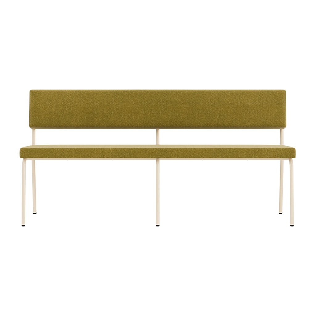 FÉST Monday 2-zits Eetkamerbank - Royal - Pistache / Sand