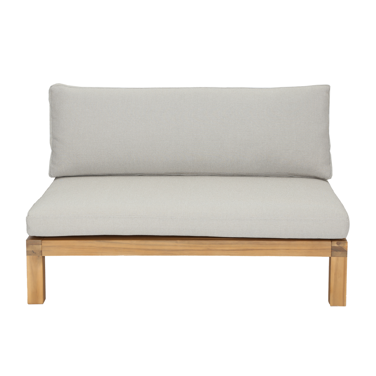 vtwonen tuin loungestoel Relax - Acaciahout - Naturel/Zand - 90x120x70