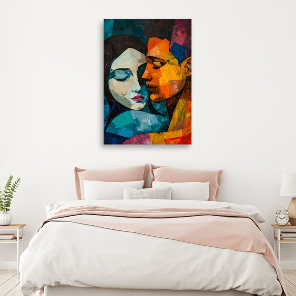Feeby Obraz, Kobieta Mężczyzna Miłość 40x60