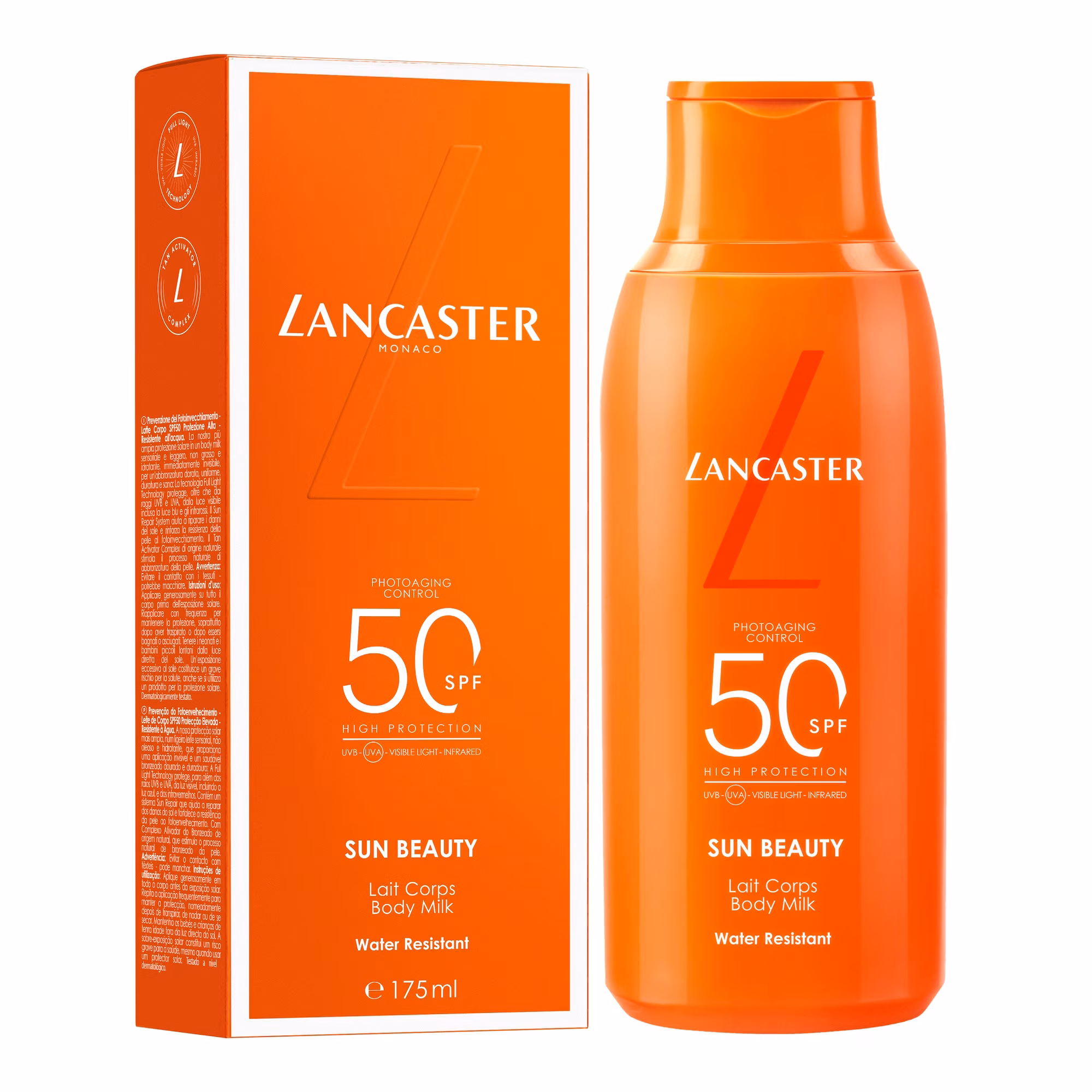SUN BEAUTYLait corps confort bronzage sublime spf50