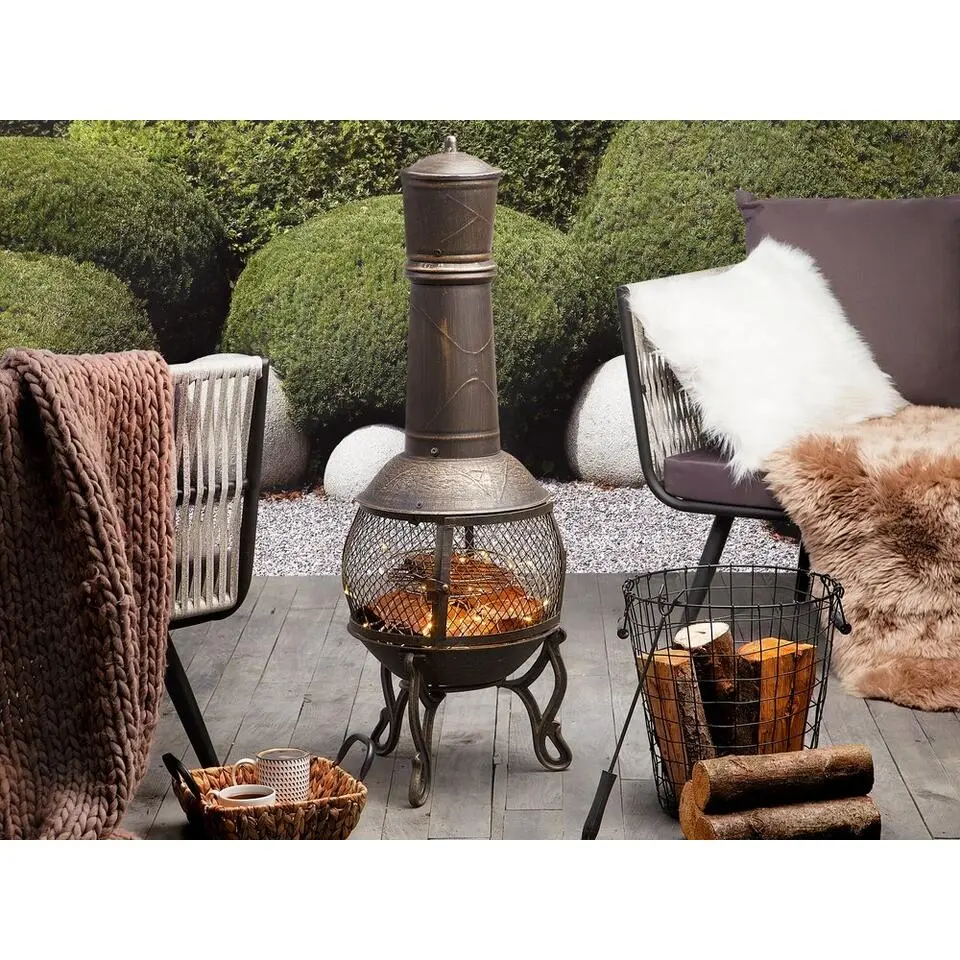 TACORA - Vuurkorf - Messing - Staal