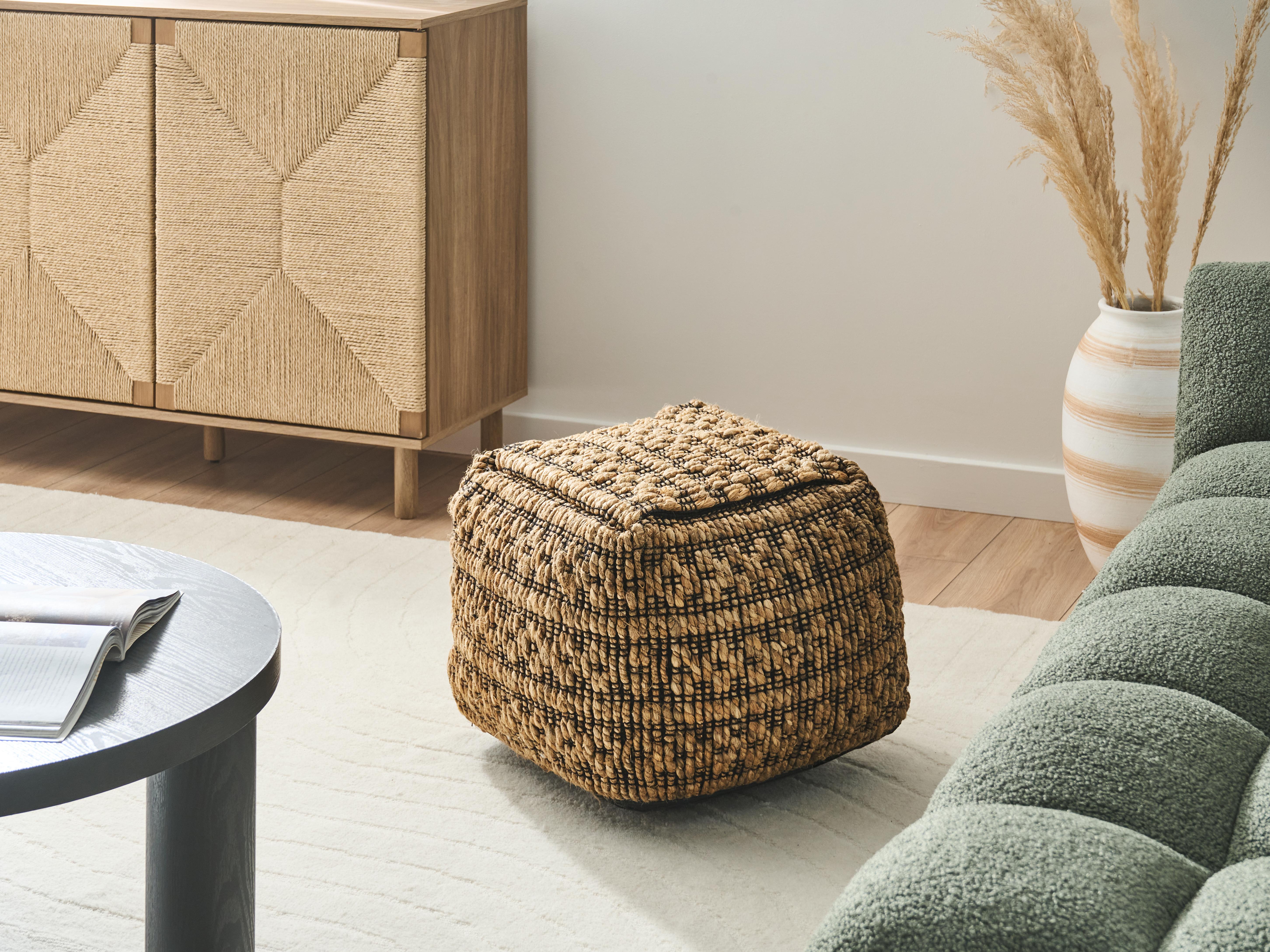 Pouffe MABULA Jute Beige