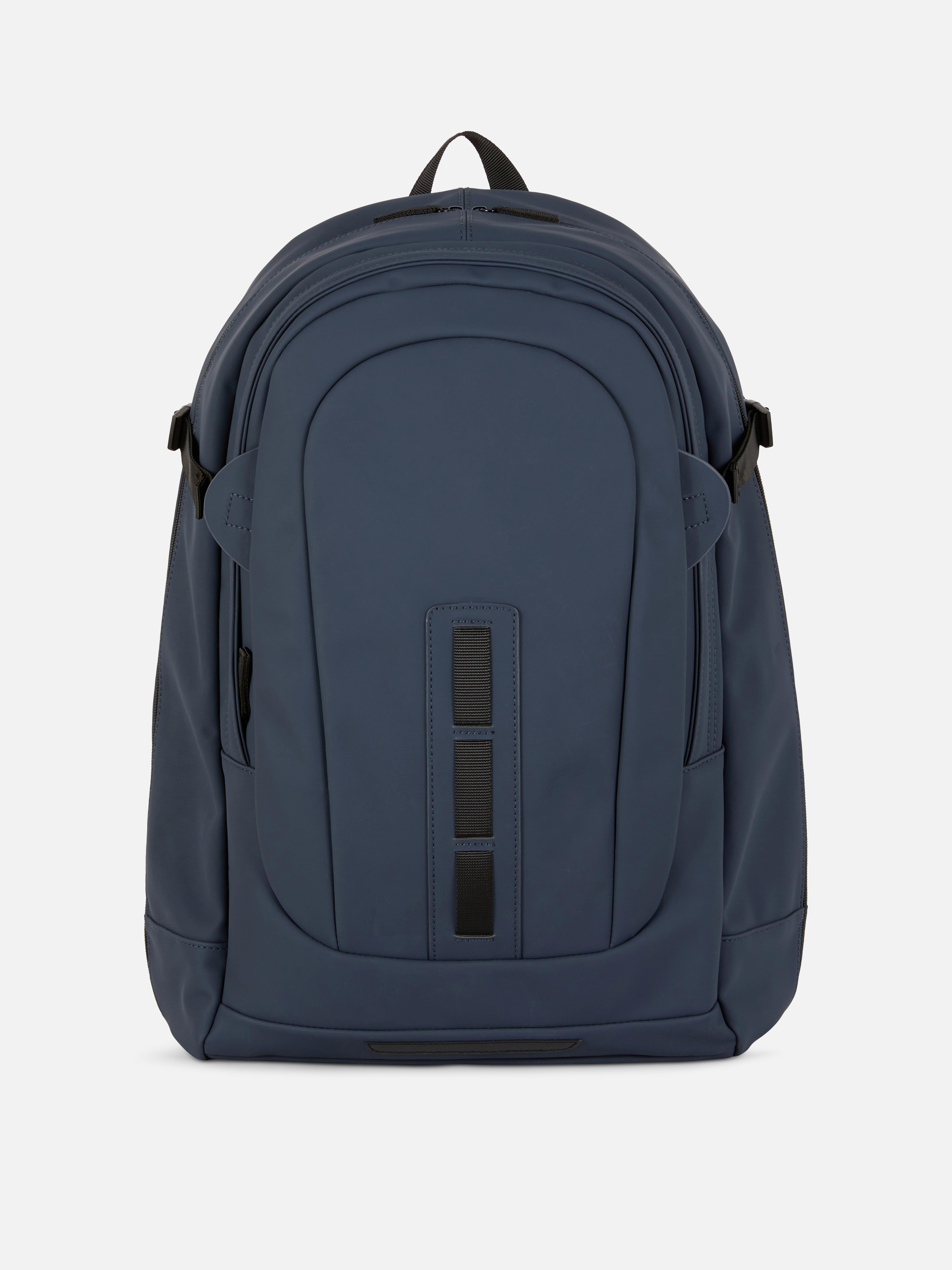 Rubberized Zip Backpack