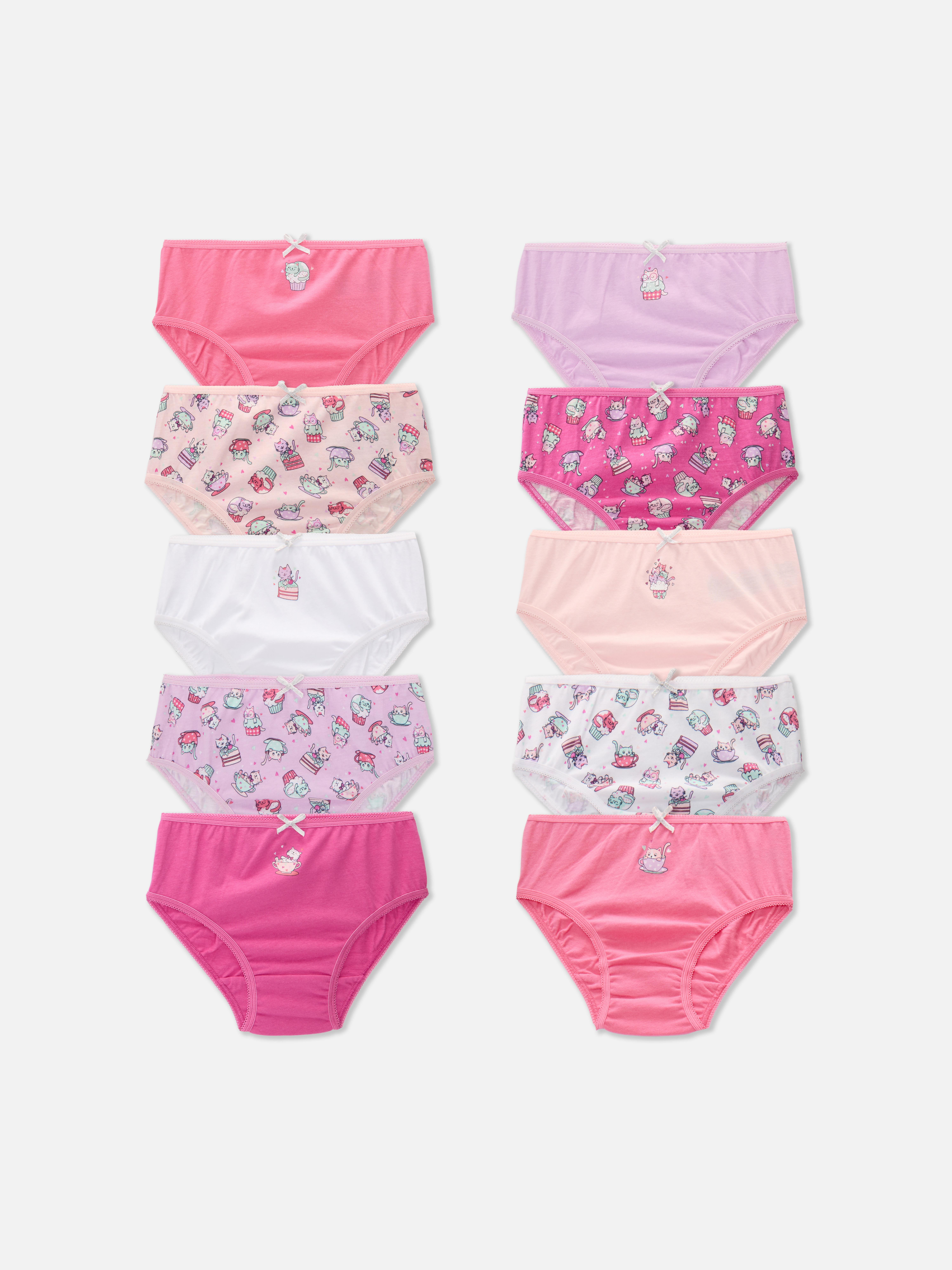 10-Pack Cupcake Cat Briefs