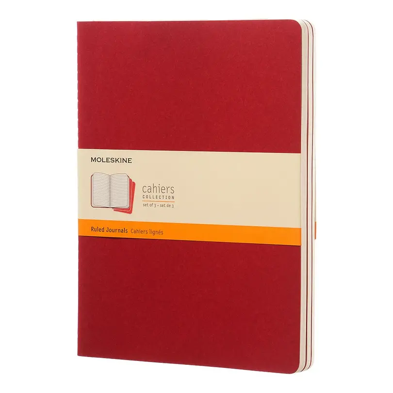 Notizbuch 3er-Set Cahier