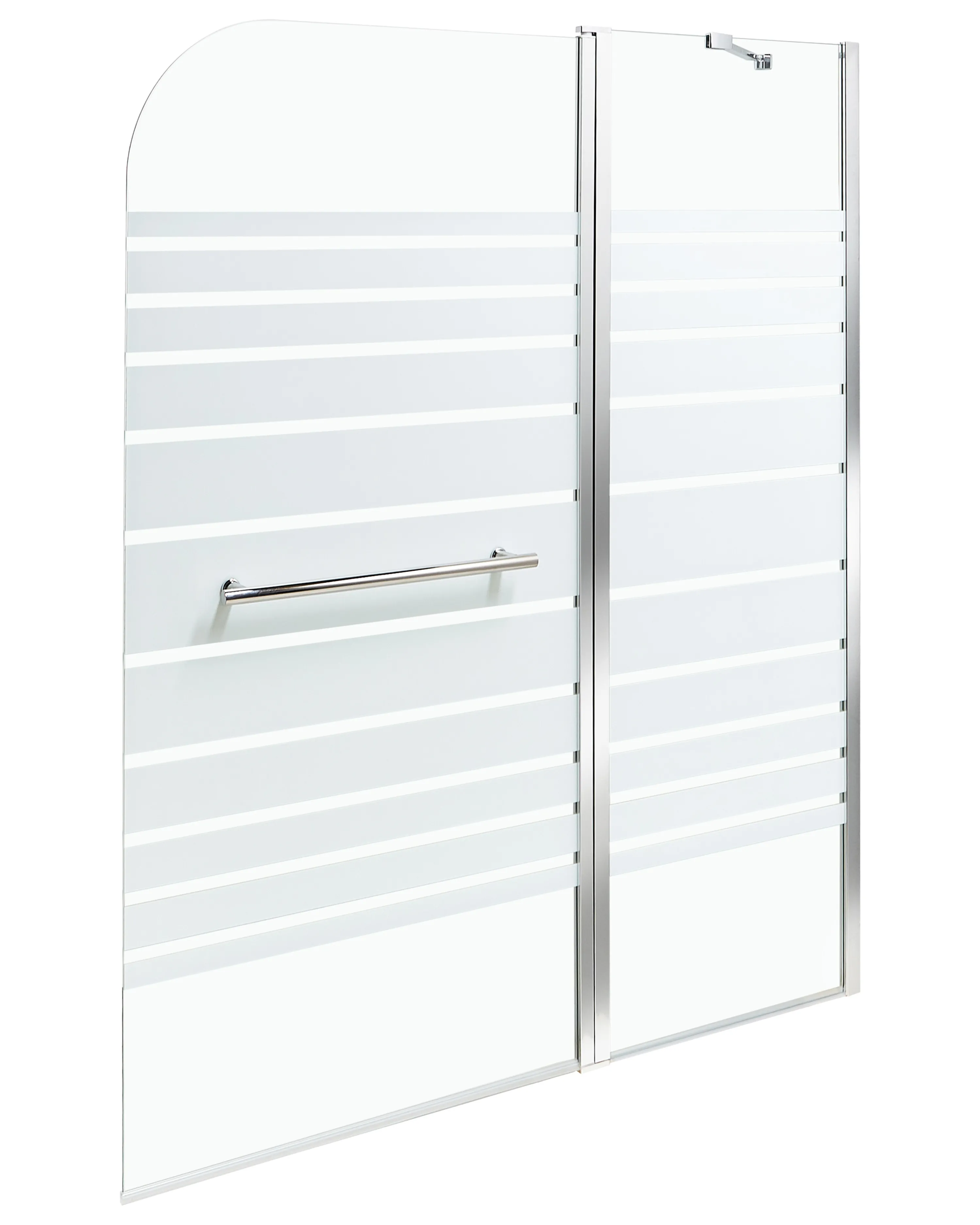 Shower Bath Screen TUAPI 1400 x 1000 mm Silver