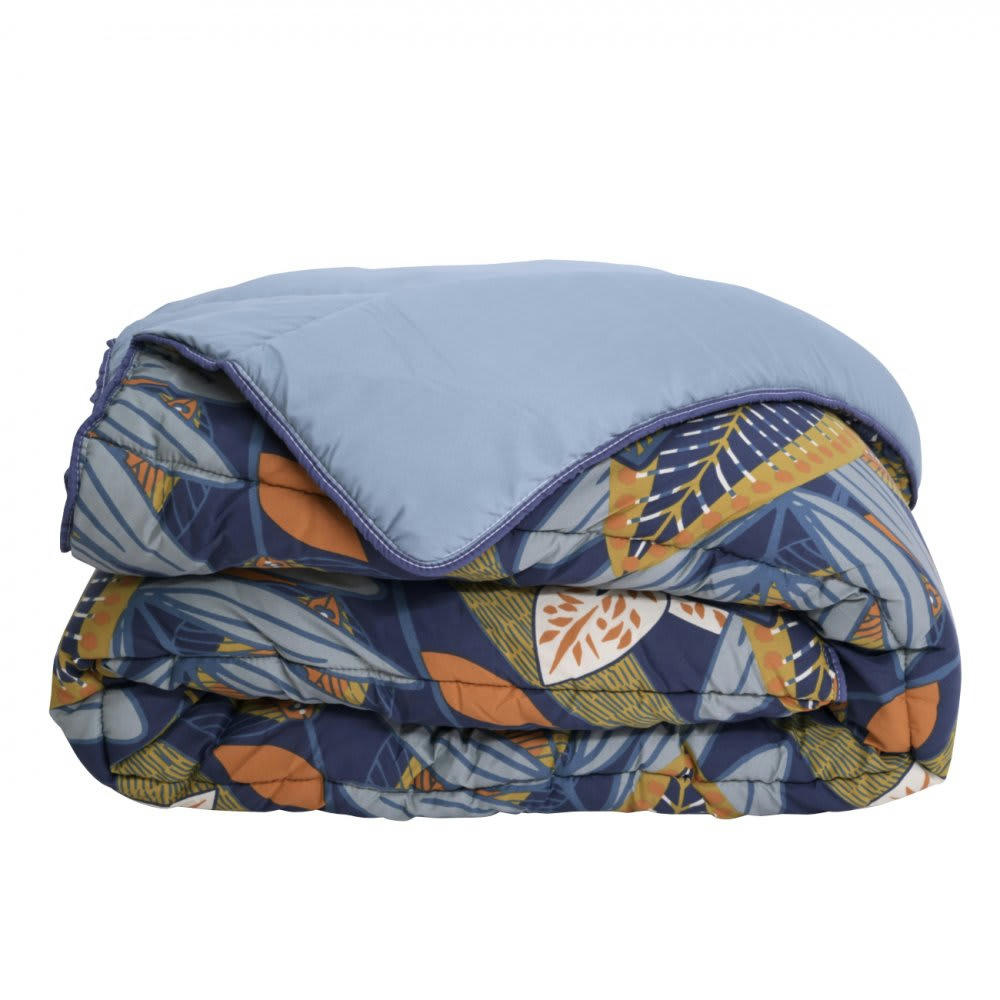 FLORALE - Couette imprimée 220x240cm 350g/m2 utilisation sans housse