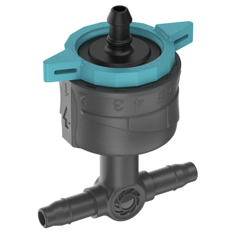 Goutteur en ligne réglable avec régulateur de pression 8 L/h GARDENA