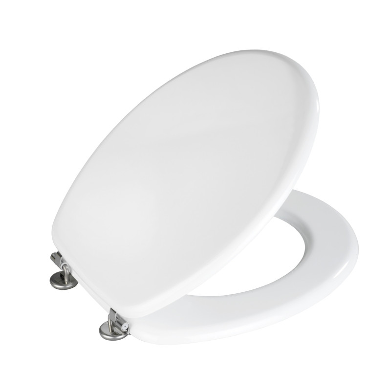 Abattant de toilette Valencia blanc WENKO