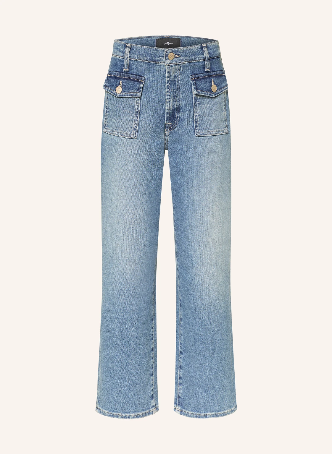 7 for all mankind Straight Jeans STOVEPIPE VINTAGE STRAIGHT ANKLE