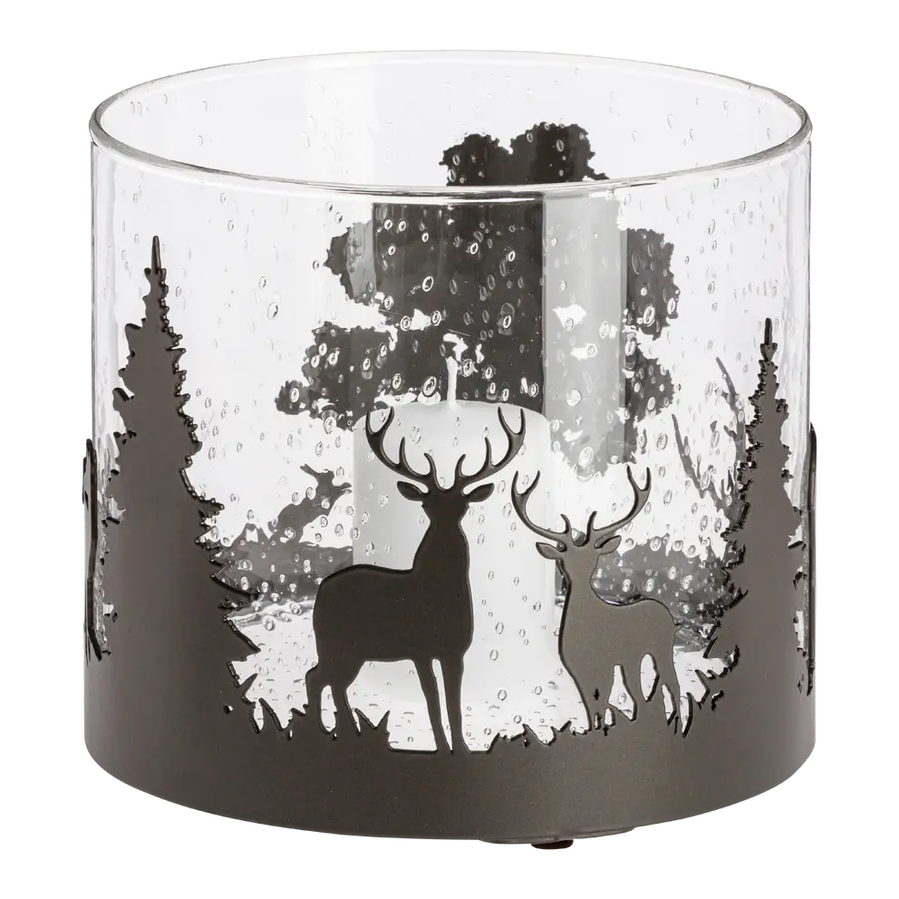 Windlicht Wald Und Tiere