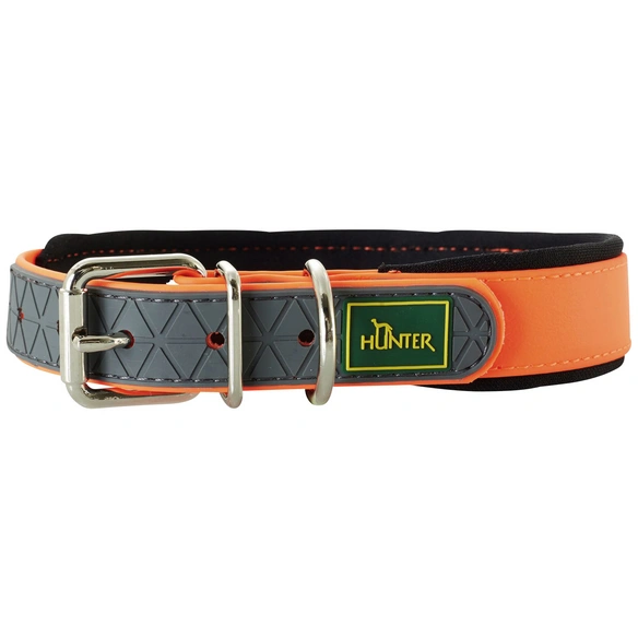 Halsband, Gr. M, neonorange
