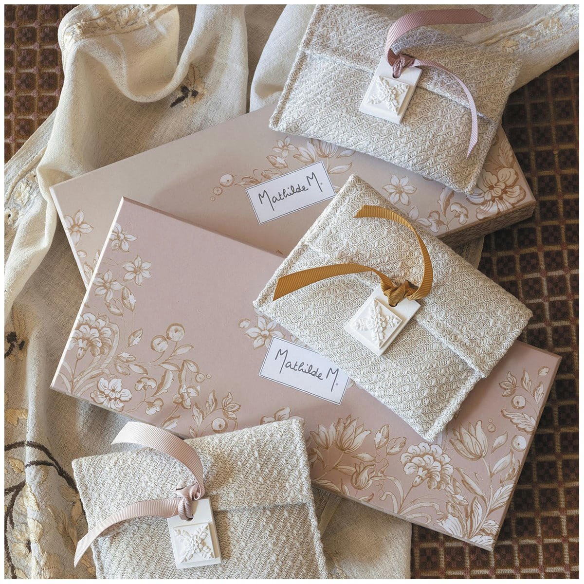 Escale à Sintra - Coffret de 2 pochettes parfumées - Fleur de Coton