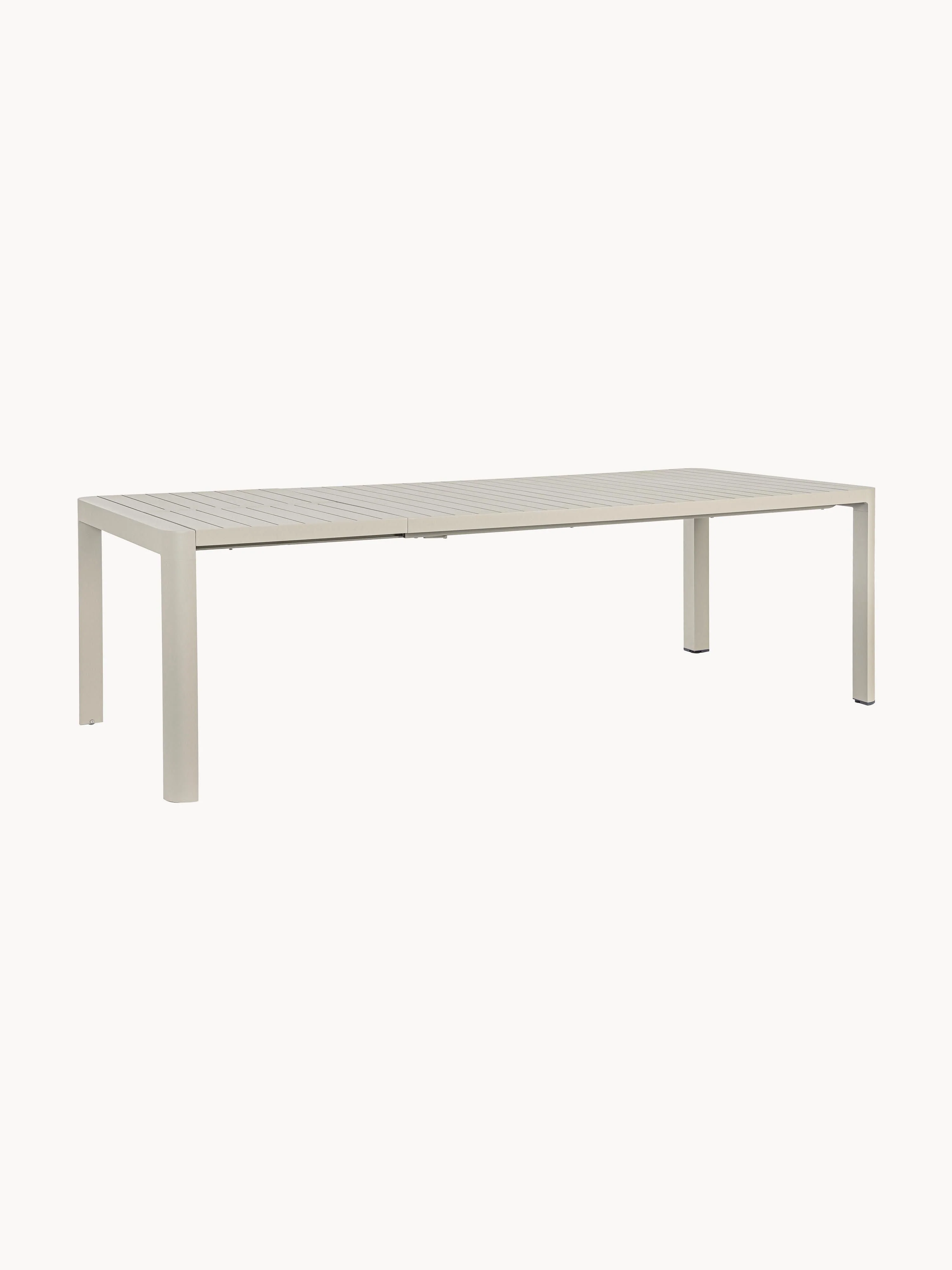 Ausziehbarer Gartentisch Kiplin, 180 - 240 x 100 cm