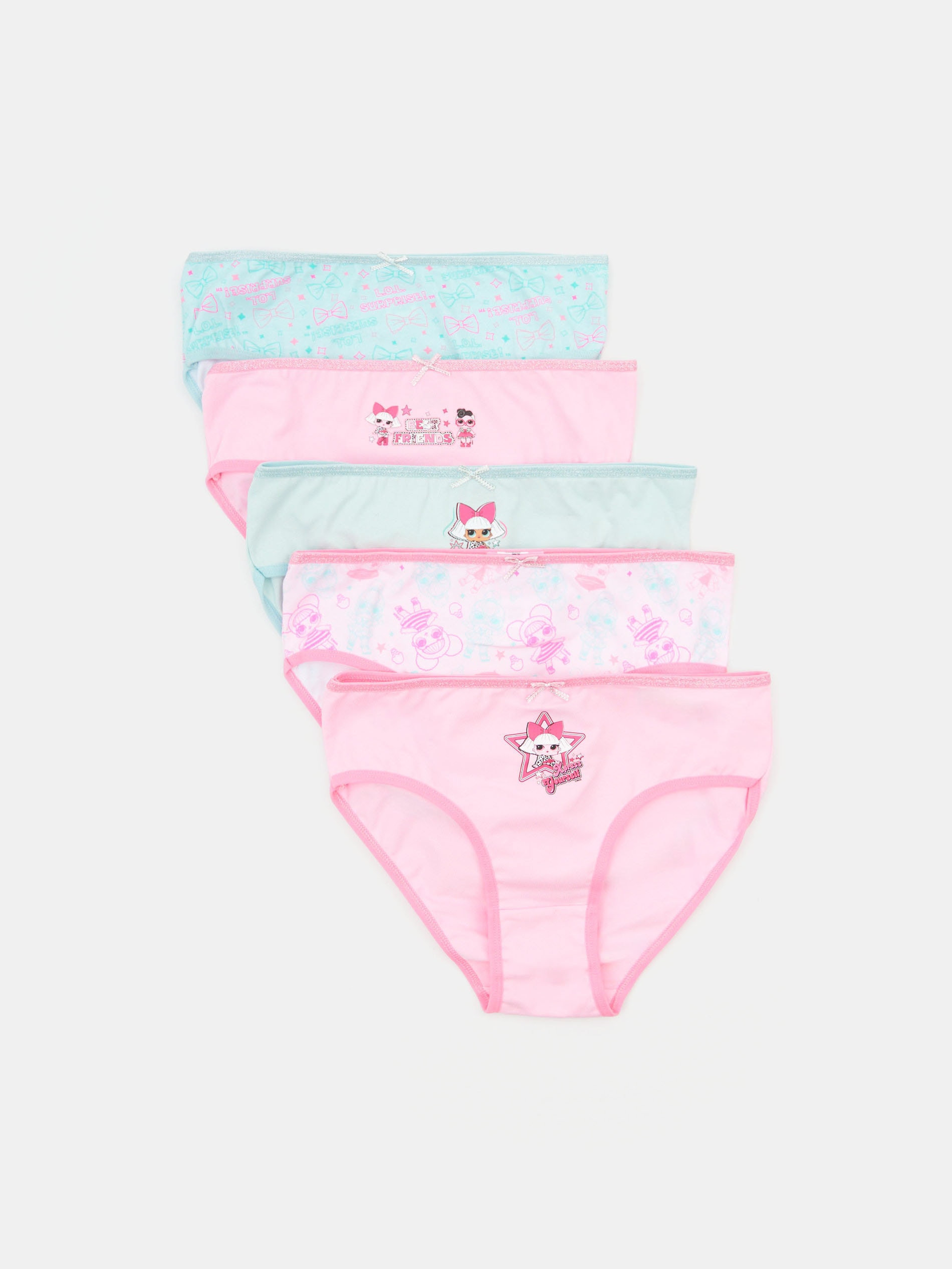 Klasyczne majtki 5 pack L.O.L Surprise