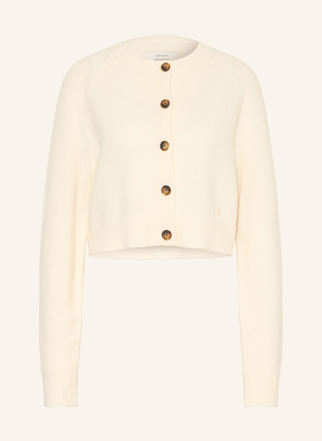 LOULOU DE SAISON Strickjacke HEIKE aus Cashmere