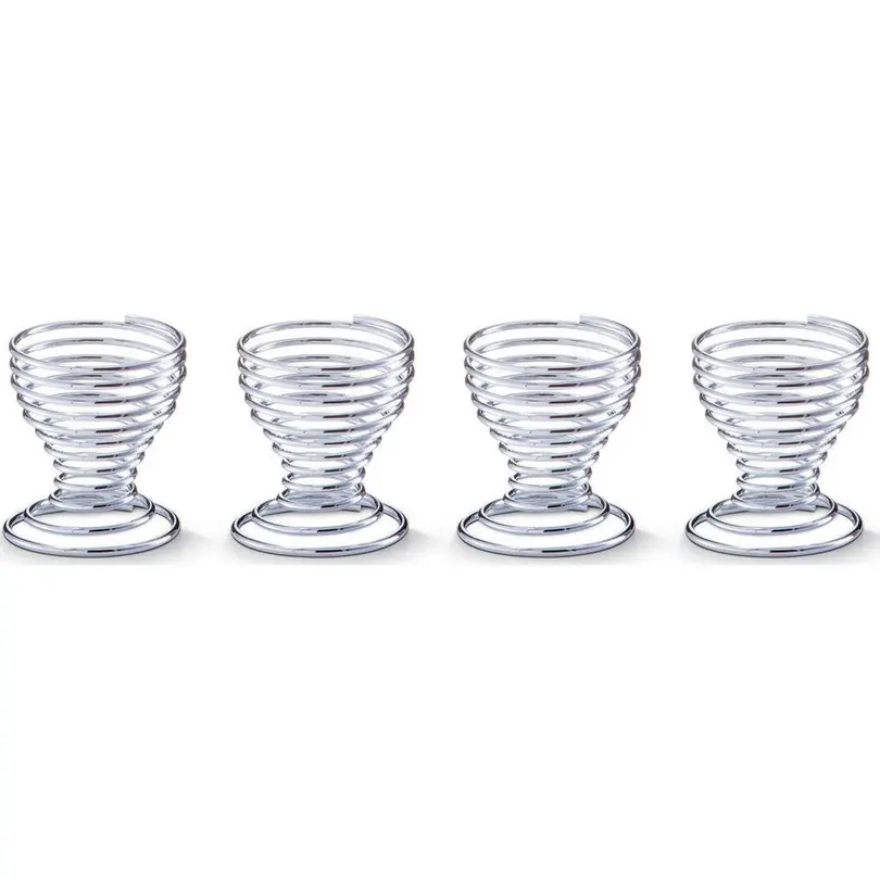 Eierbecher 4er-Set Spirale