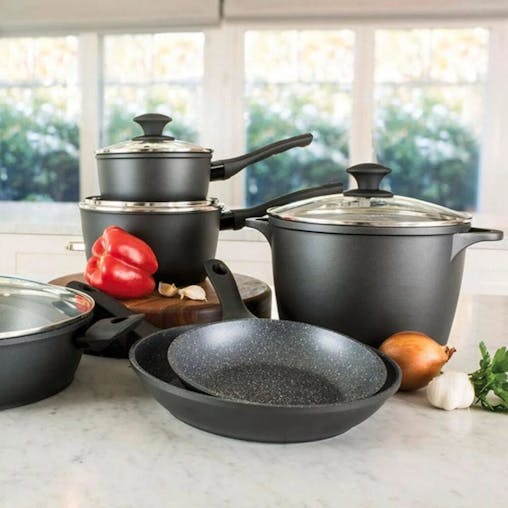 Pyrolux Pyrostone 3 Piece Frypan Set 2 Felt Protectors