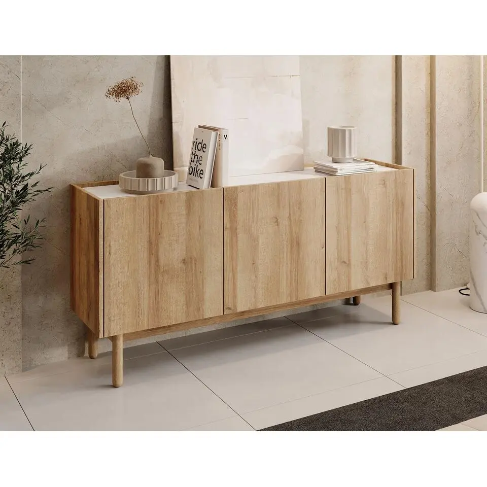 Meubella - Dressoir Cayenne - Eiken - 144 cm
