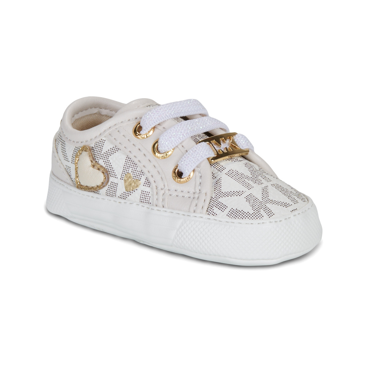 MICHAEL Michael Kors - BABY BRITTANIA HEARTS - Ecru / Gold
