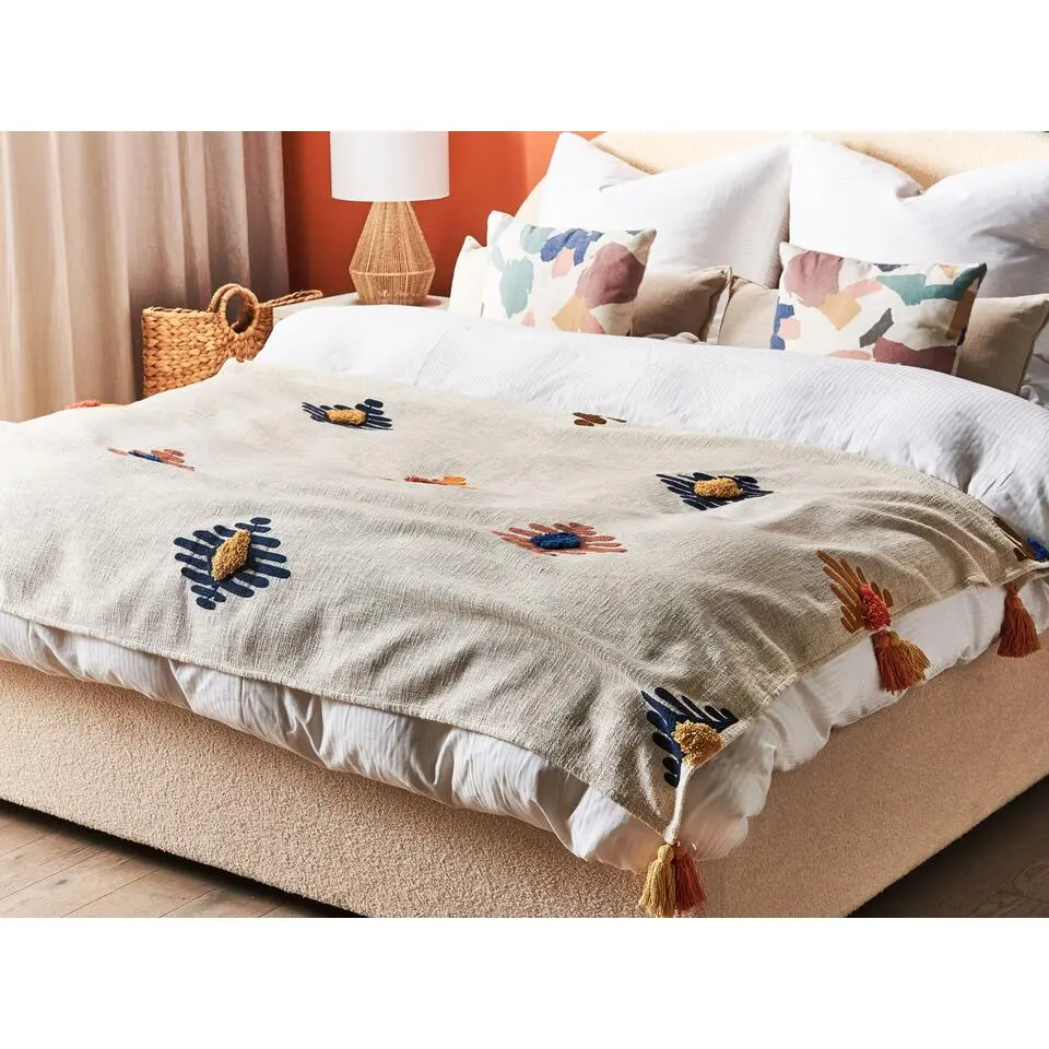 MUNGER - Plaid - Multicolor - 130 x 180 cm - Katoen