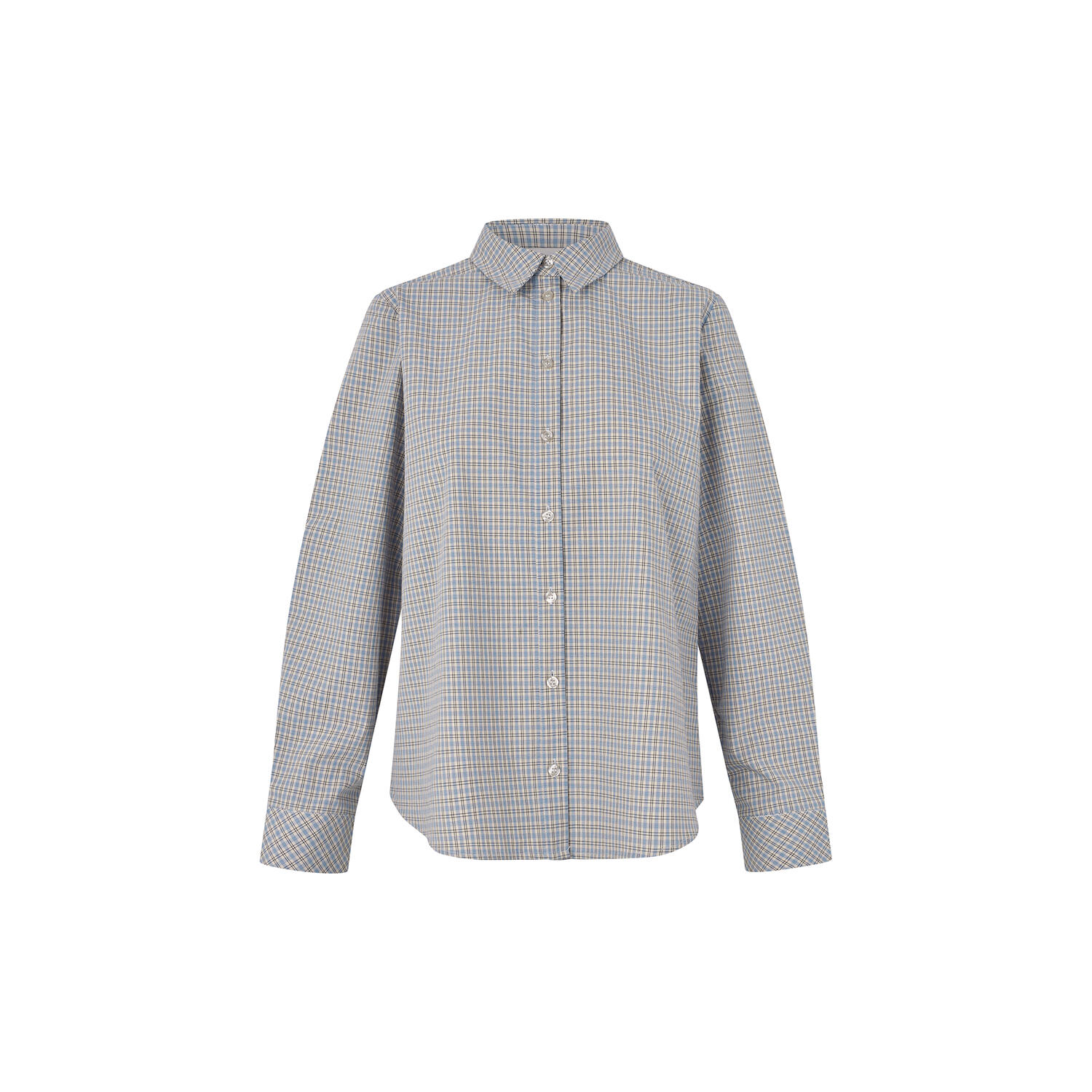 Ulfamd shirt, powder blue check