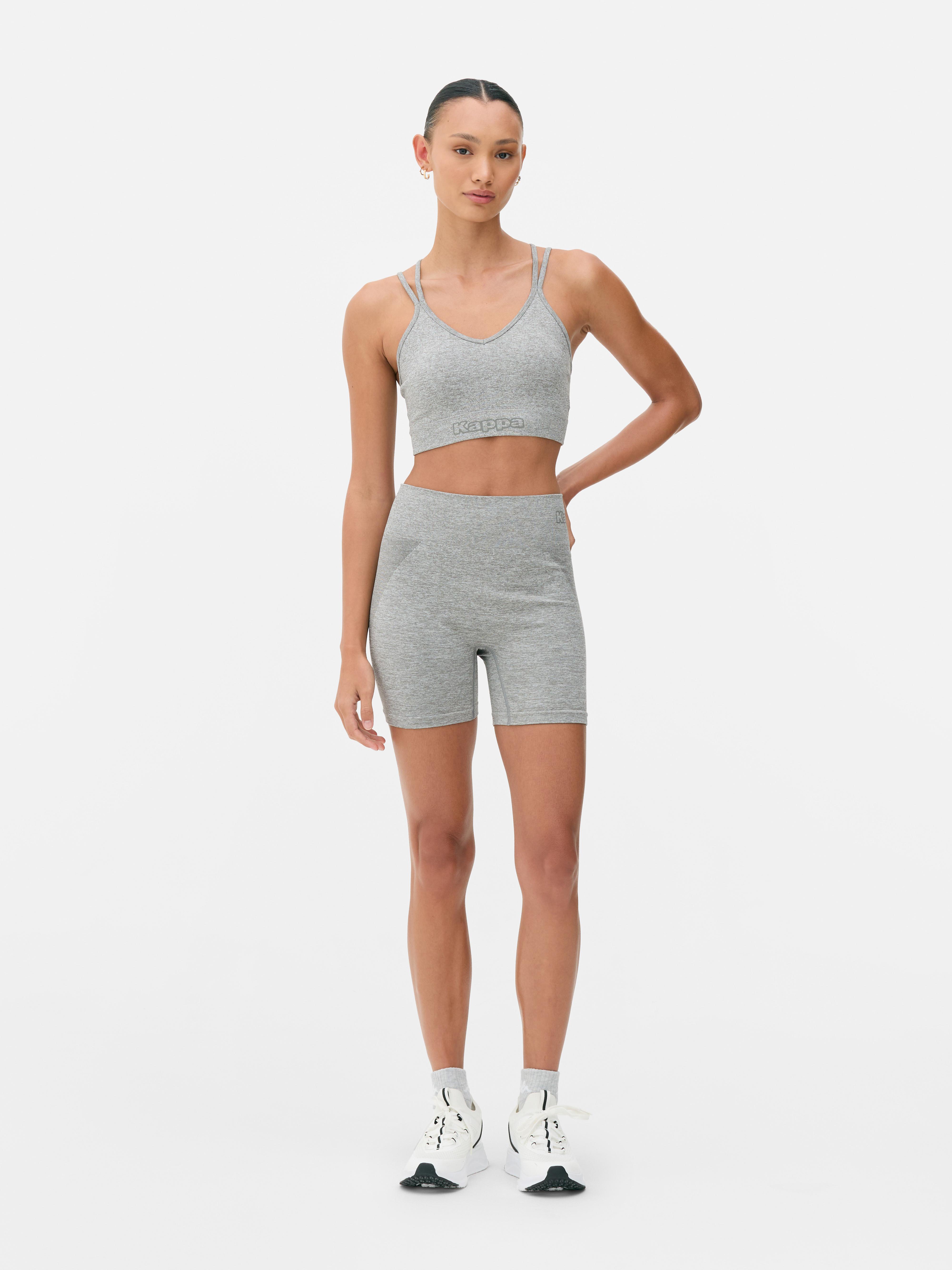 Kappa V-Neck Performance Crop Top