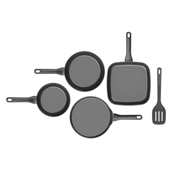 Zestaw patelni non-stick Helix 4-el   łopatka Balance BergHOFF