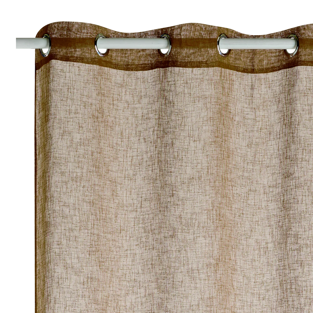 Voilage LIUM coloris chanvre 140 x 240 cm