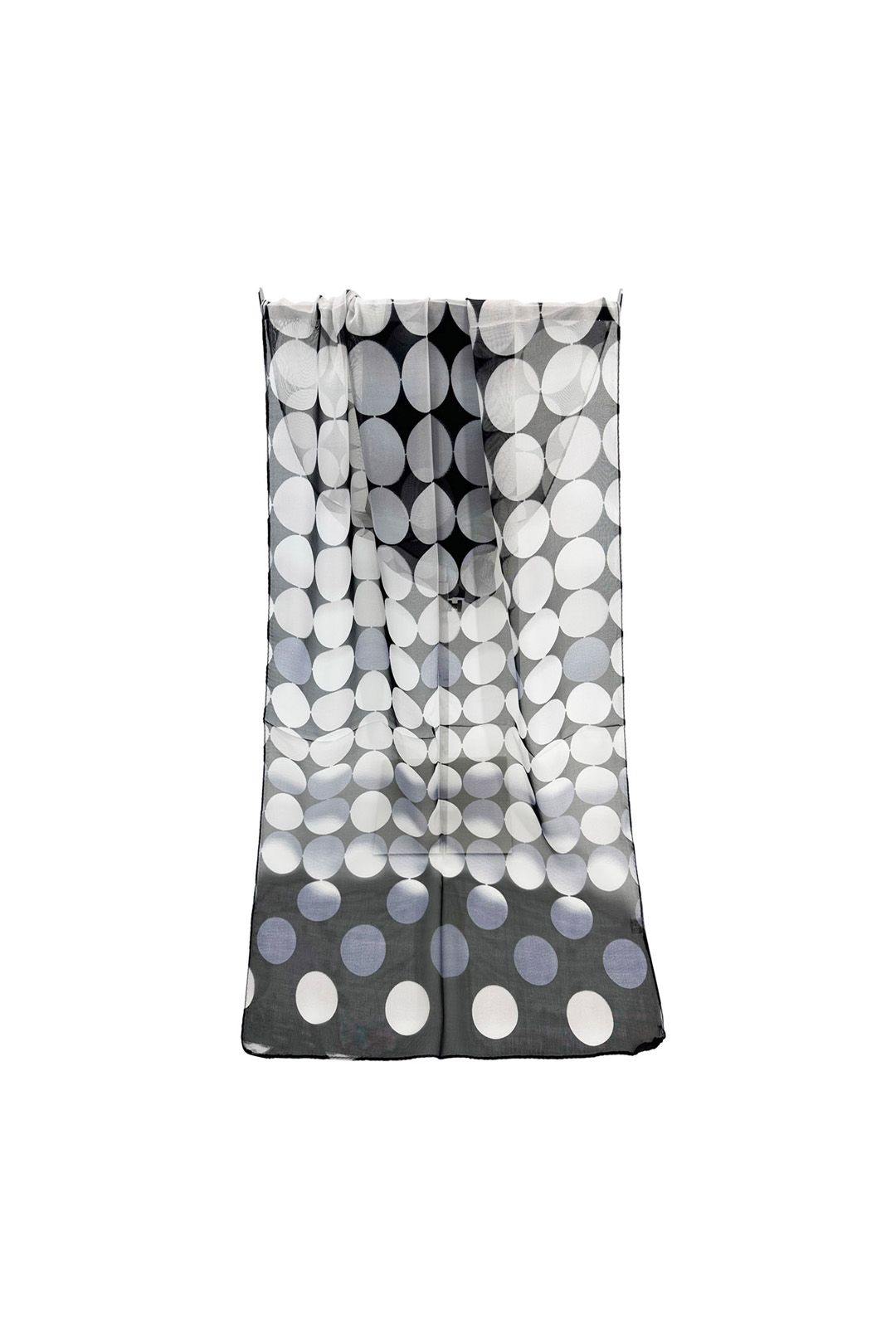 Vellin Polka Dot Chiffon Scarf