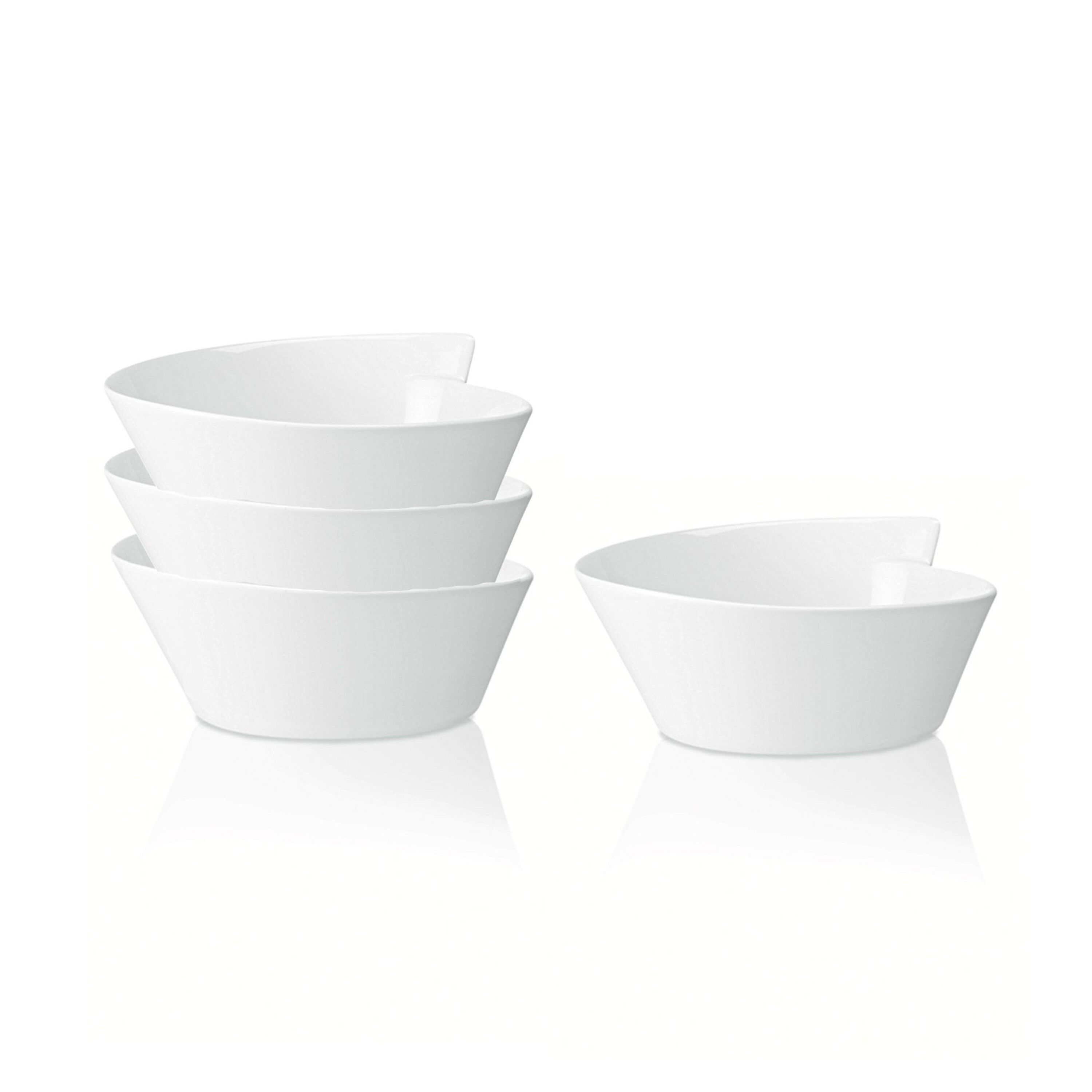 NewWave Cereal bowl - White, Premium Porcelain