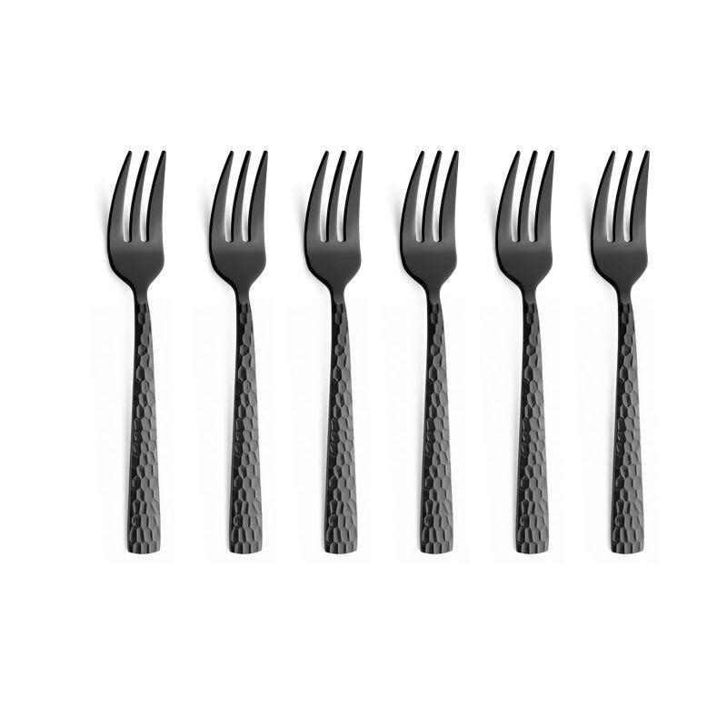 FELICITY - Service à gâteaux en Acier Inoxydable + PVD Noir