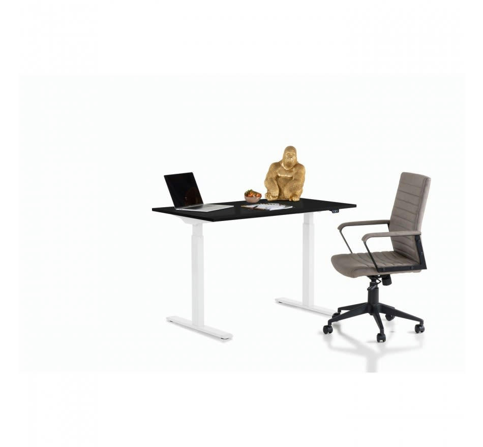 SMART - Bureau Smart noir et blanc Kare Design Taille - 120x70cm