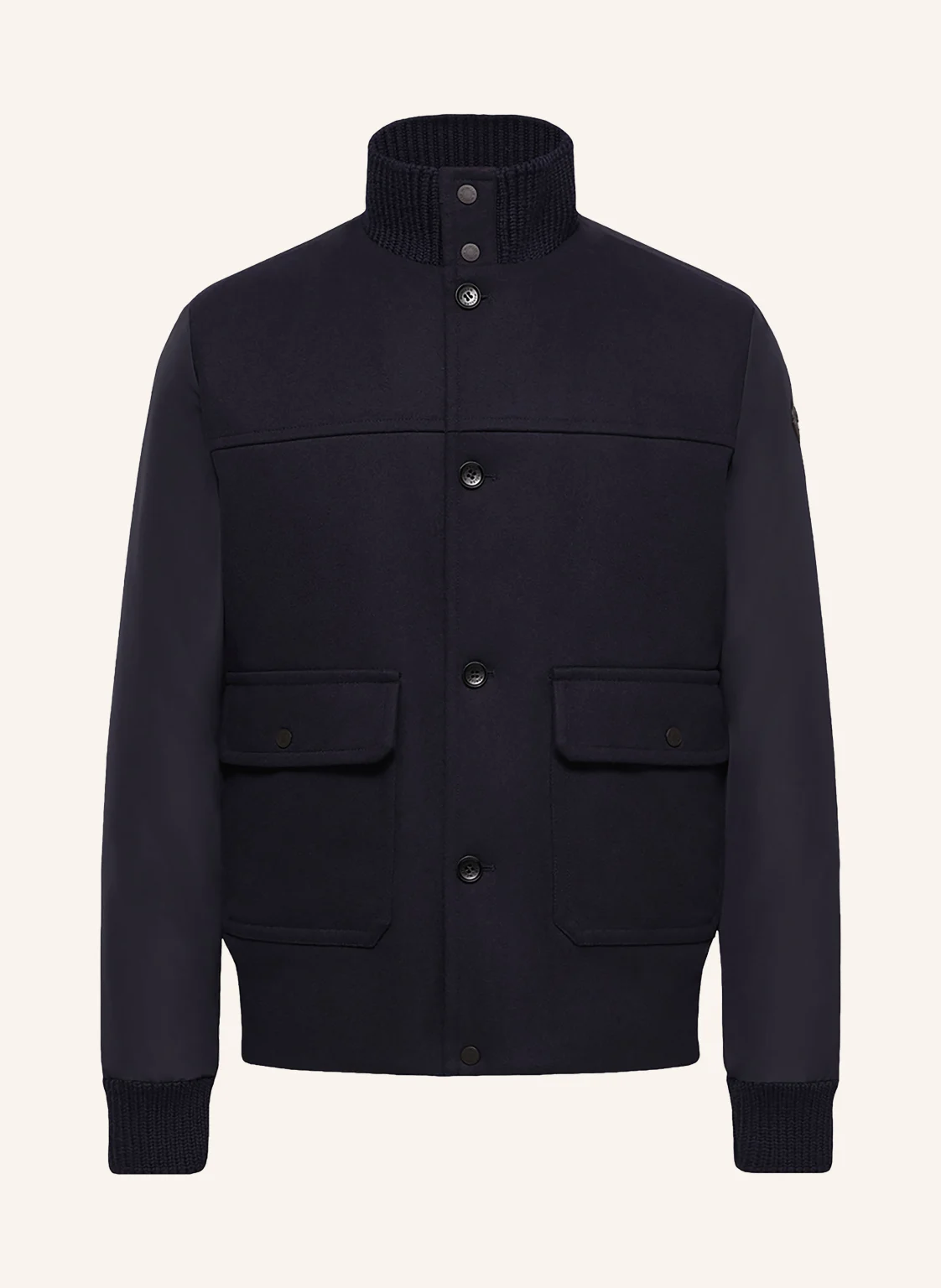 MONCLER Daunenjacke URVALIS im Materialmix