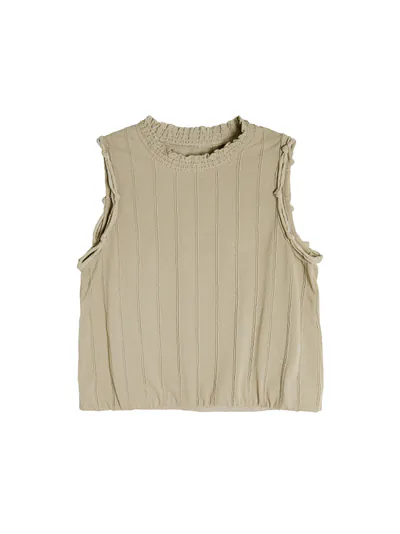 Knot-detail Vest - 25SDT147A