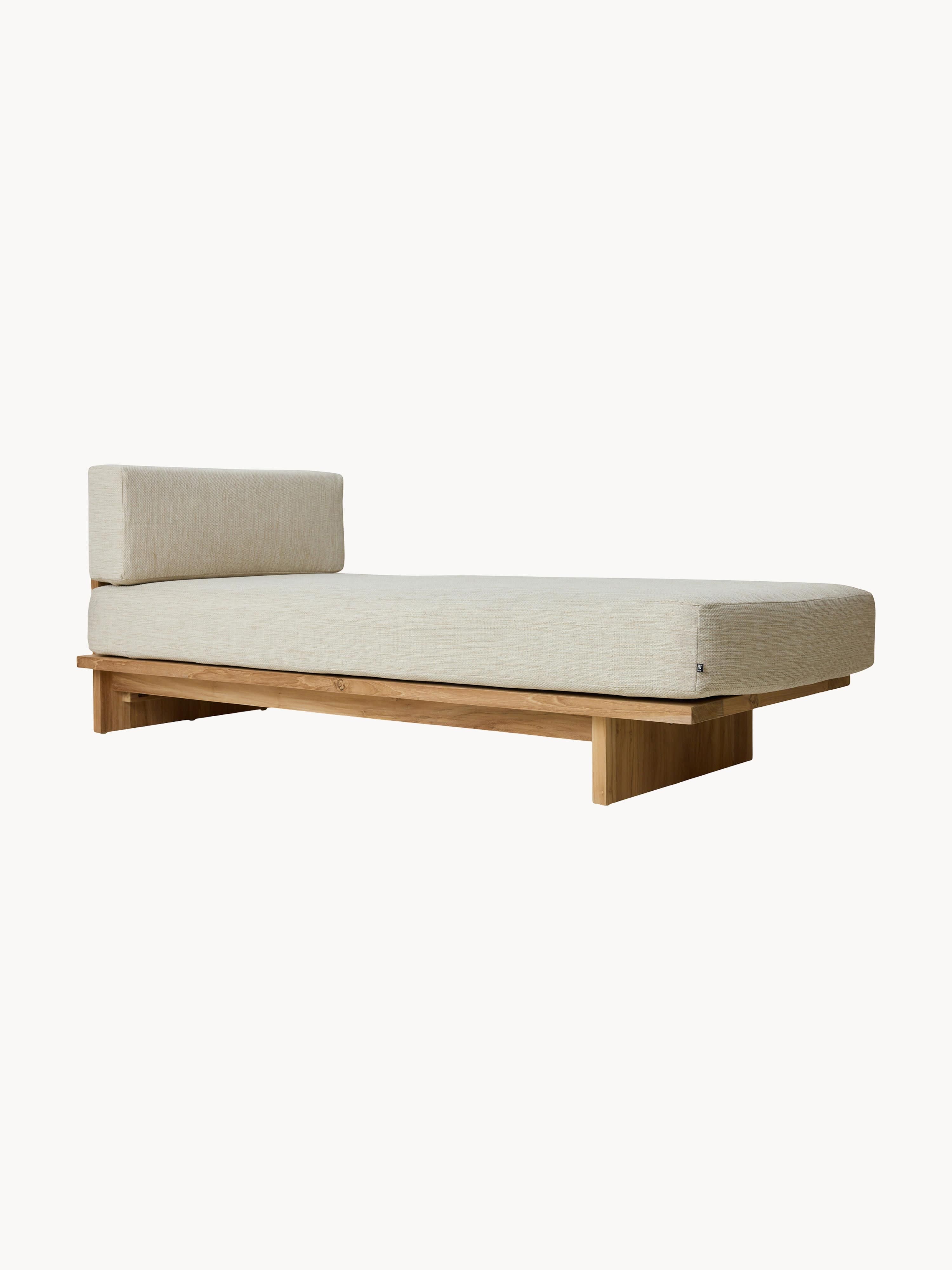 Garten-Daybed Natural aus Teakholz