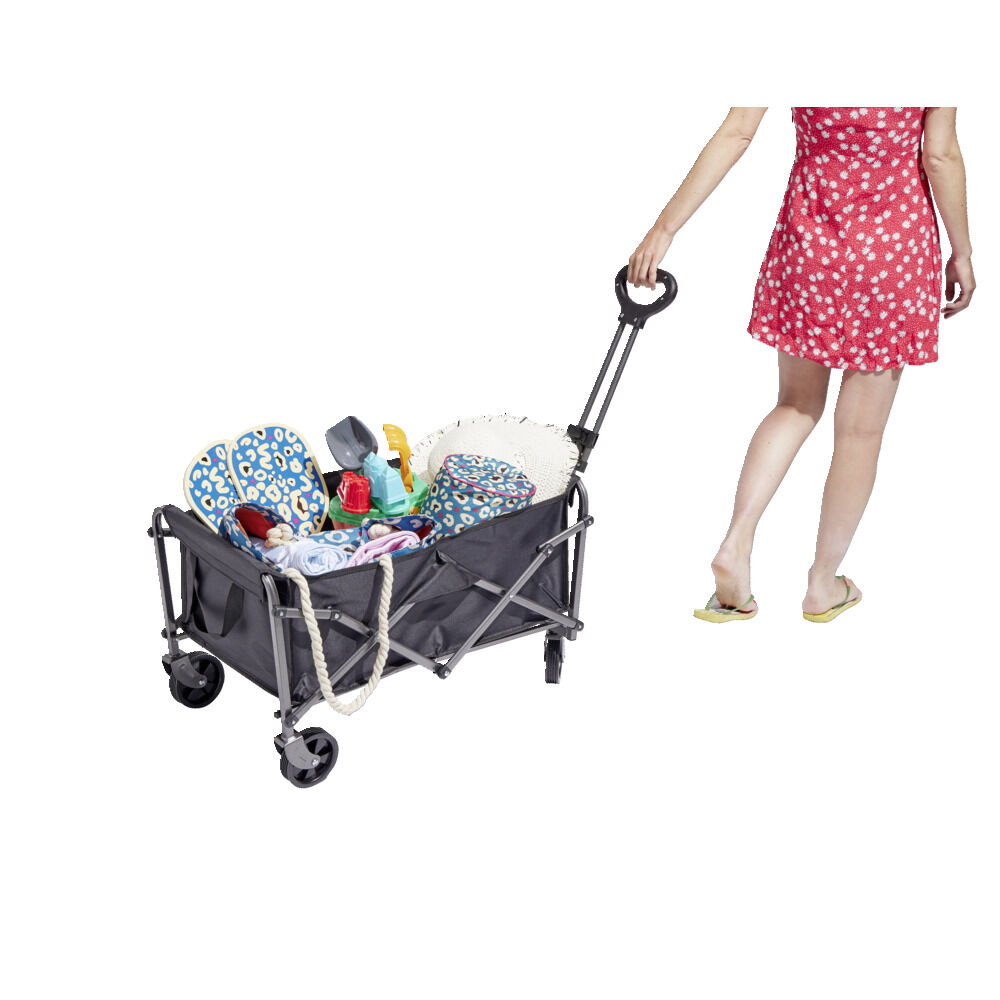 Chariot de plage Funky manche ajustable 76x43xH90cm