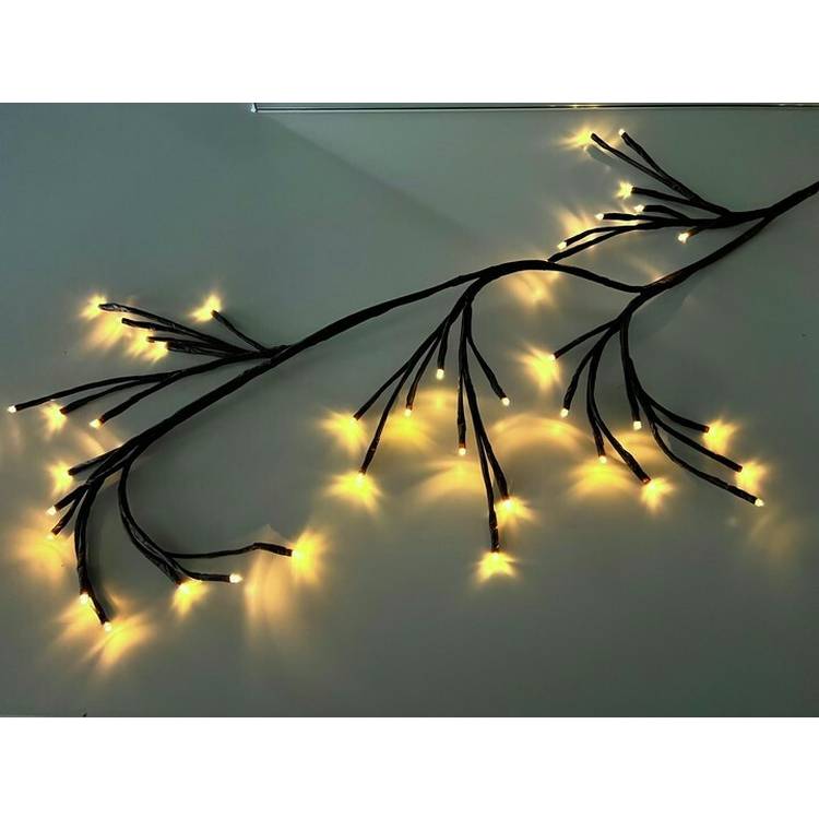 Habitat 80 Warm White Solar String Lights