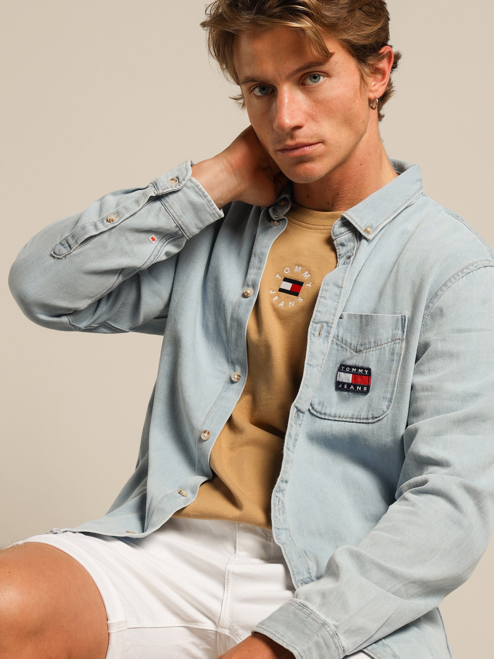 Tommy Badge Overshirt