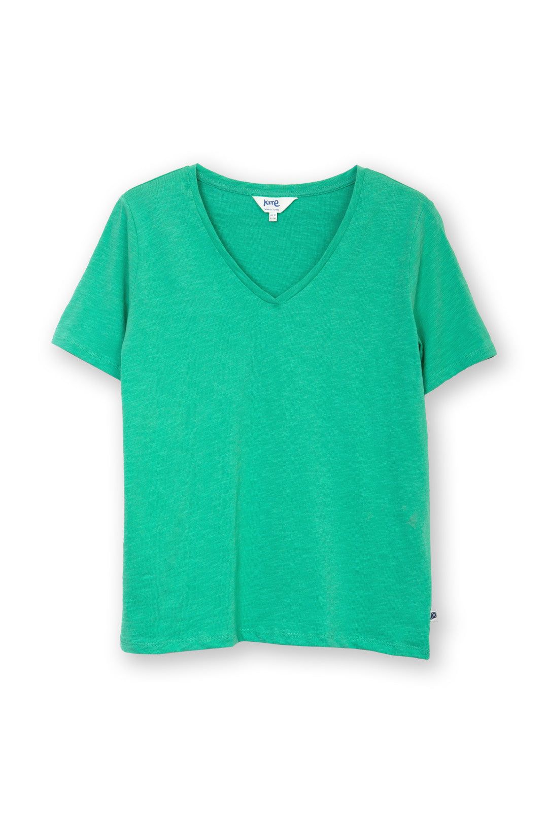 Kite Sandford V-Neck Slub Jersey T-Shirt Cress