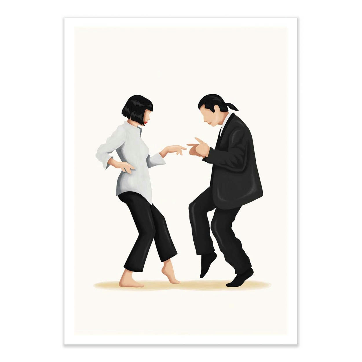 NOUR TOHME - PULP FICTION - Affiche d'art 50 x 70 cm