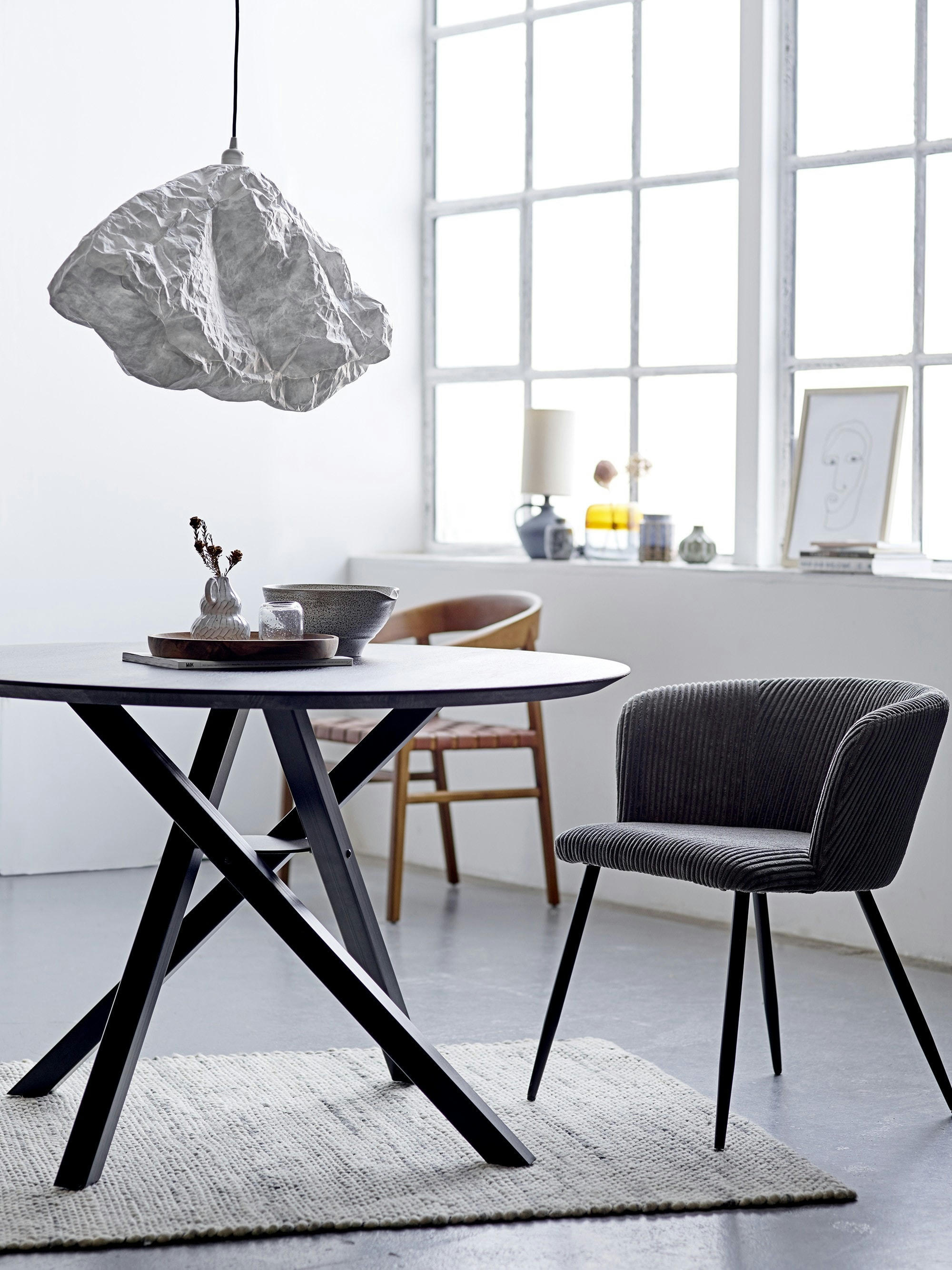 LUZILLAT - Lanterne en verre transparent H7.50