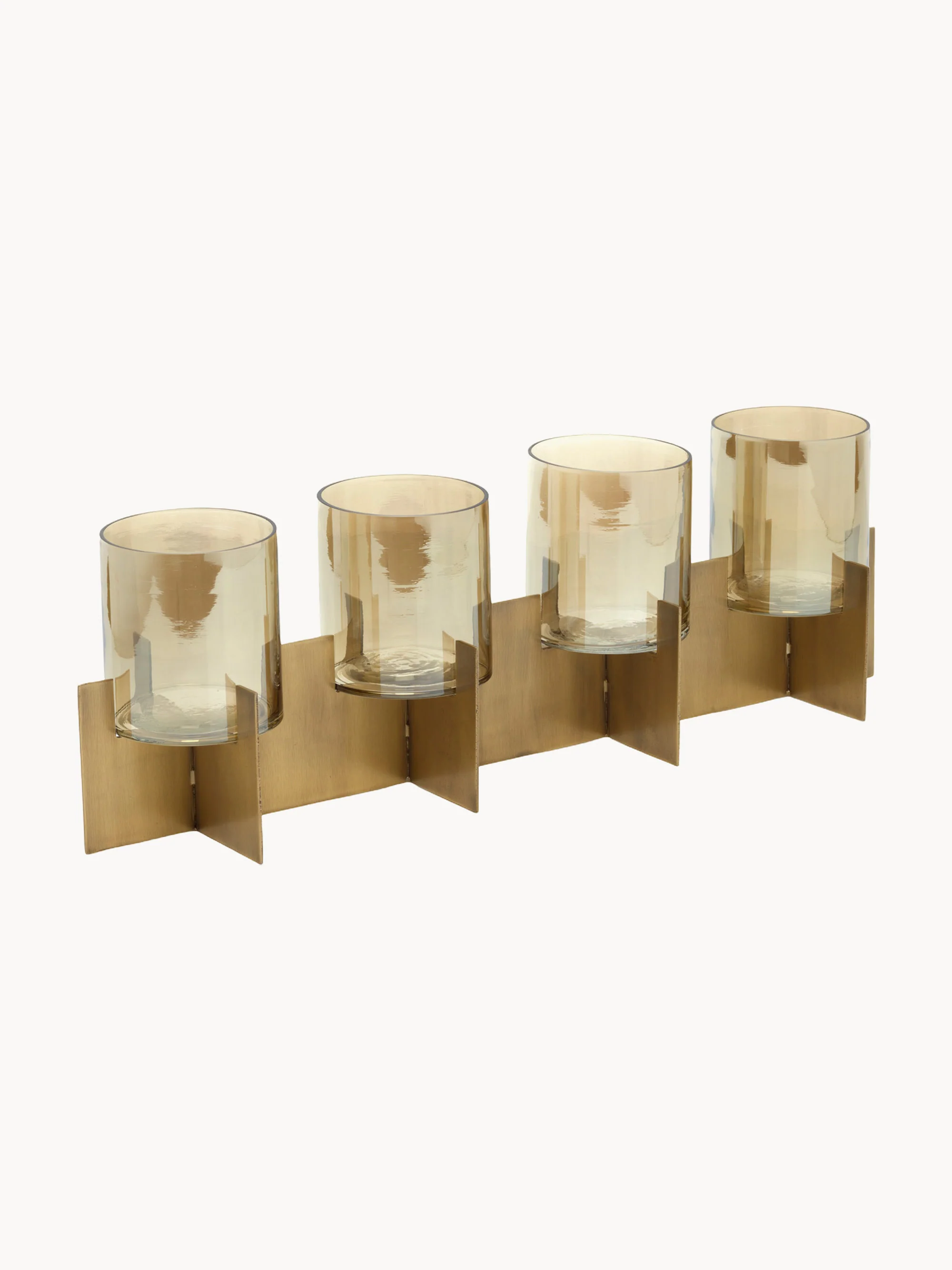 Kerzenhalter Quarta aus Messing