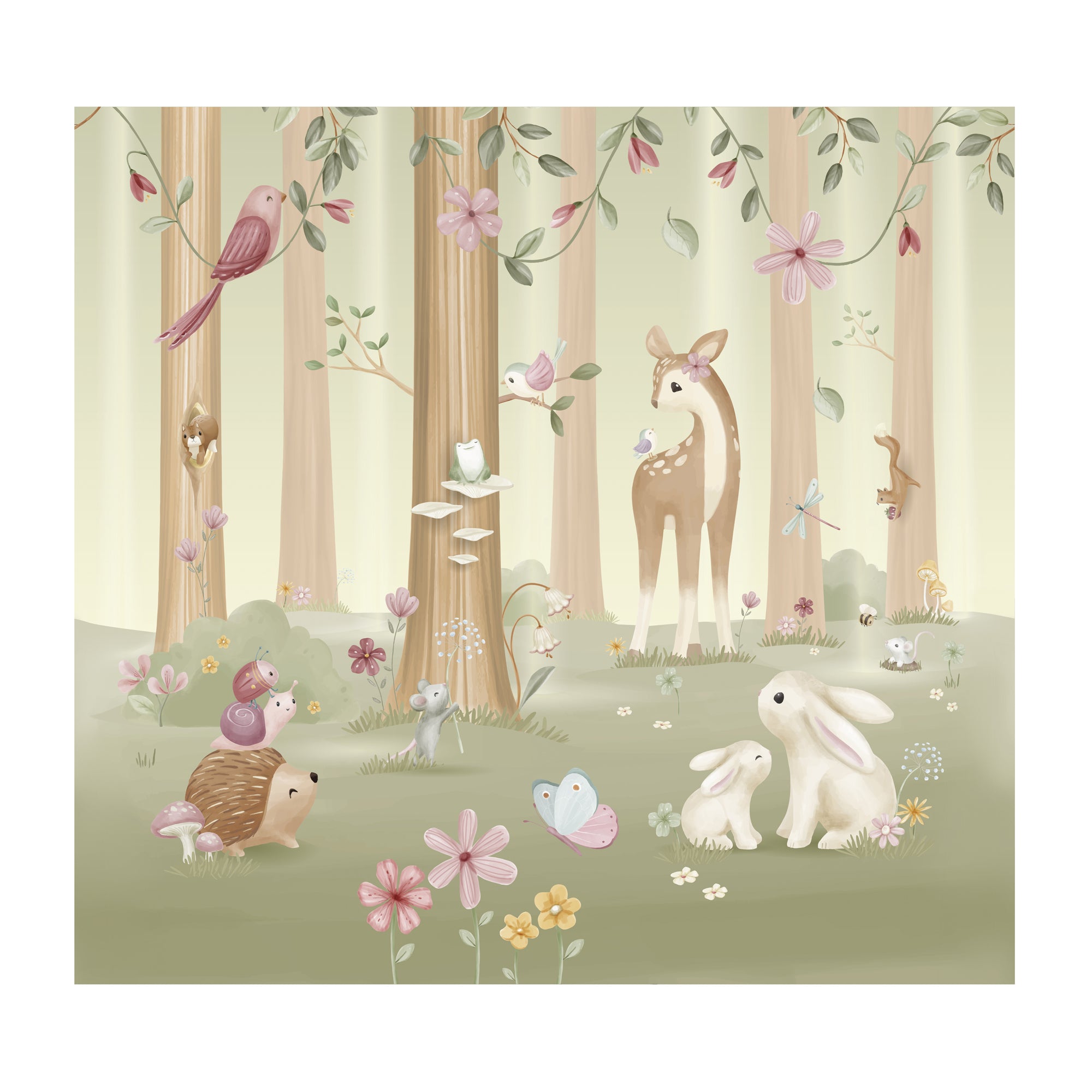 Little Dutch Fotobehang Fairy Garden 280x300