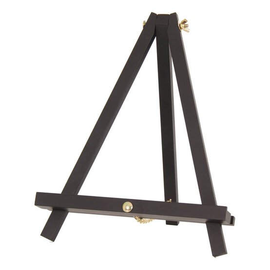 Black Mini Tripod Table Easel 24 x 20 x 30cm