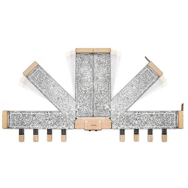 H.Koenig WOD362 - Raclette, pierre à cuire 8 personnes design bois