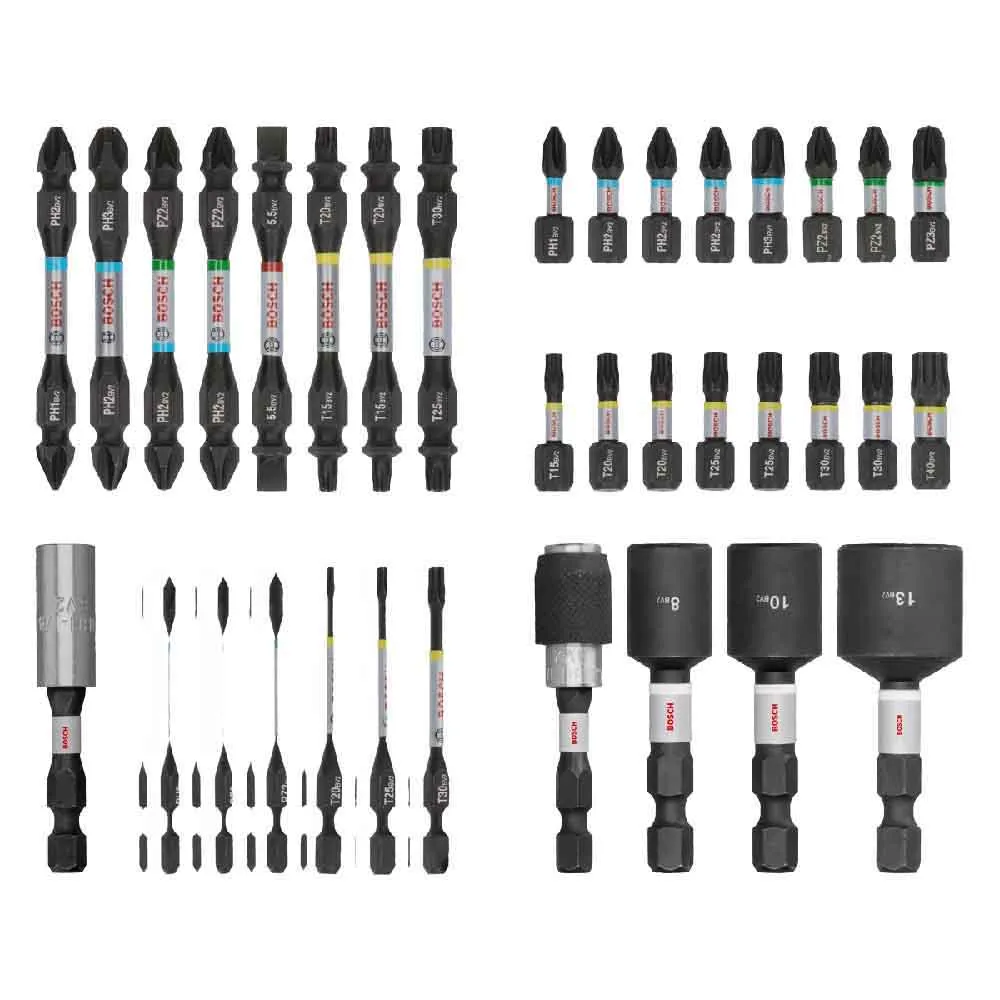 Bosch PRO Impact Screwdriver Bit Set 36 units