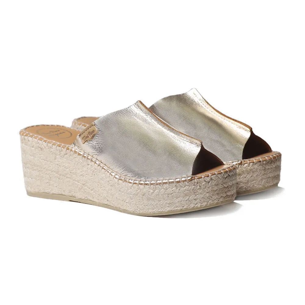 Toni Pons Ivonne esparto wedge sandals