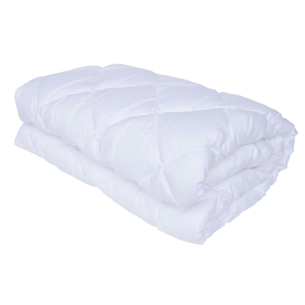 NOCHE - Couette 260x240 cm polycoton blanc