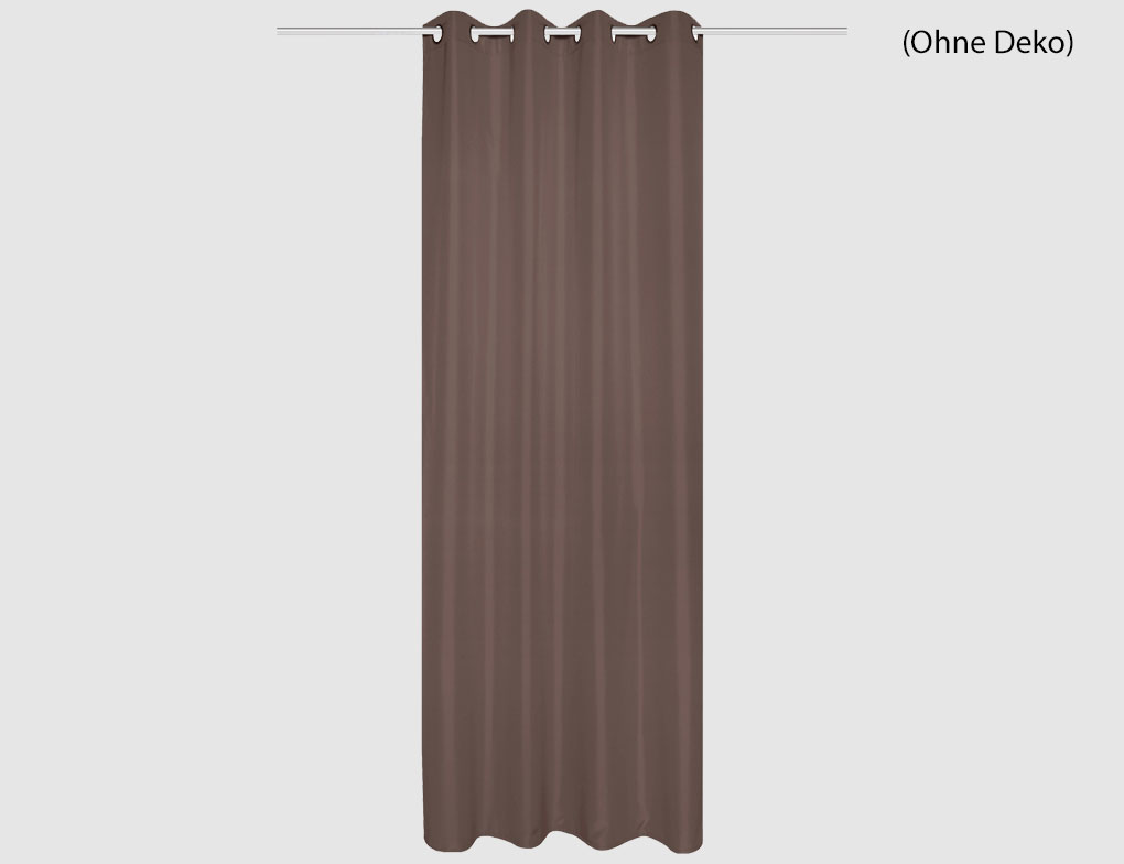 Ösenschal ATLANTIK Mocha Mousse 235x140cm